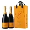 Champagne Veuve Clicquot Brut 750ML Kit com 2 Garrafa