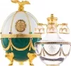 Vodka Imperial Collection Faberge Egg Pearl and Emerald 700ML