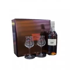Conhaque Cognac Tesseron N°53 Kit Com 2 Taças 700ML