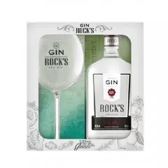 Kit Gin Rock`s Com Taça 995ML
