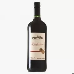 Vinho São Victor Bordô Suave 1L