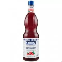 Xarope Fabbri Cranberry 1L