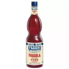 Xarope Fabbri Morango Plus 1L