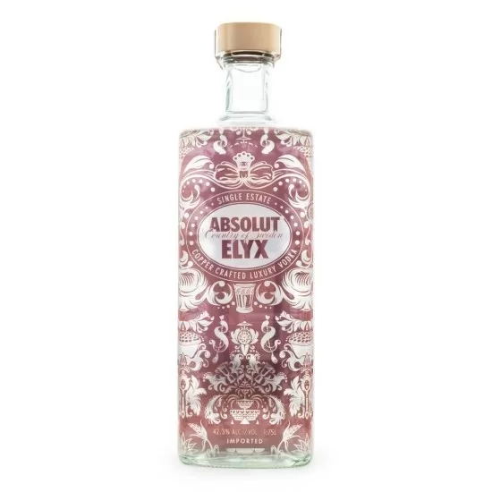 Vodka Absolut  Elyx com Led 1,75ML