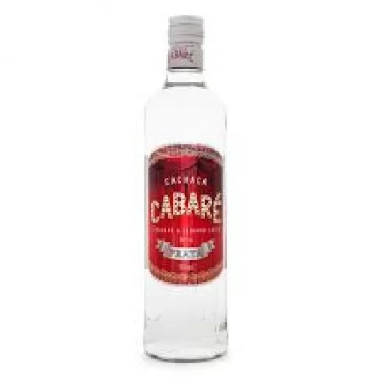 Cachaça Cabaré Prata 700ML