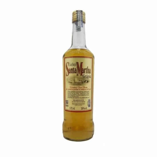 Cachaça Envelhecida Santa Marta Grápia 670ML