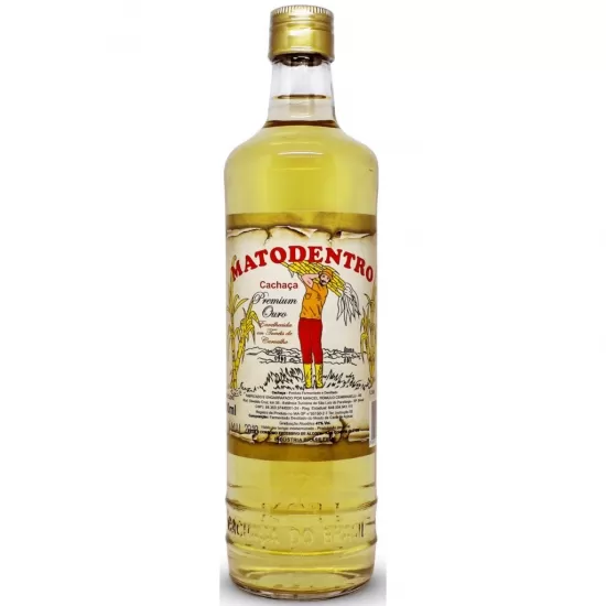 Cachaça Mato Dentro Ouro 700ML