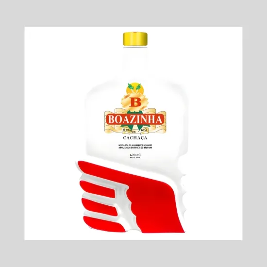 Cachaça Boazinha Porcelana Asas 670ml