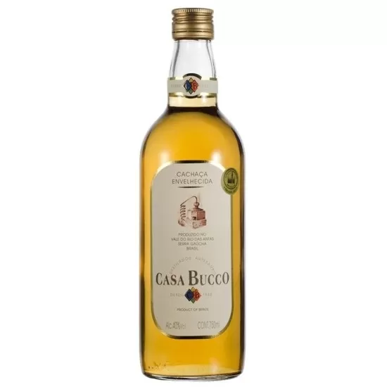 Cachaça Casa Bucco Envelhecida 6 Anos 750 ML