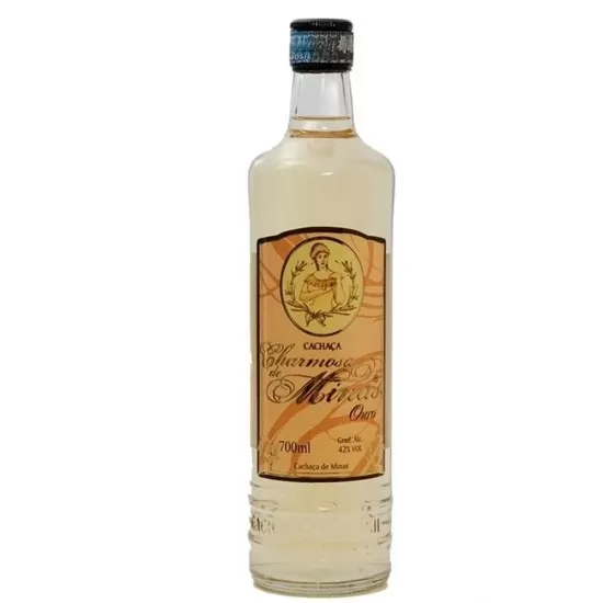 Cachaça Charmosa De Minas Ouro 700ML