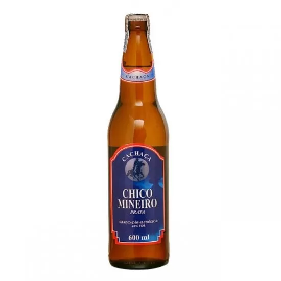 Cachaça Chico Mineiro Prata 600ML