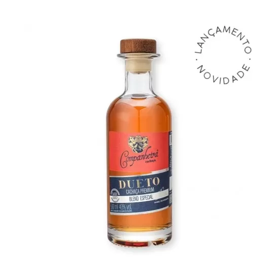Cachaça companheira Dueto Premium 500ML
