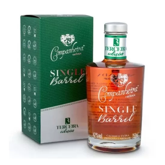 Cachaça Companheira Single Barrel Terceira Ediçao 350ML