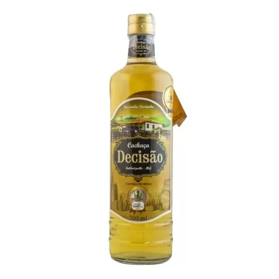 Cachaça Decisão Ouro 700ML