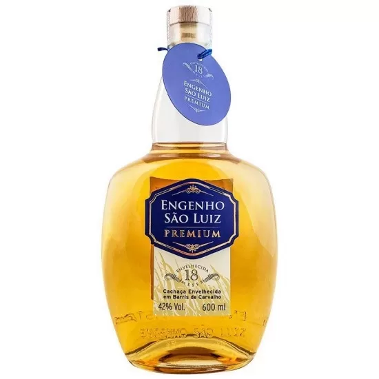 Cachaça Engenho São Luiz Premium 18 Meses 600ML