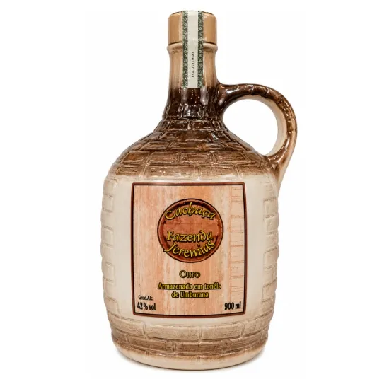 Cachaça Fazenda Jeremias Ouro 900ML