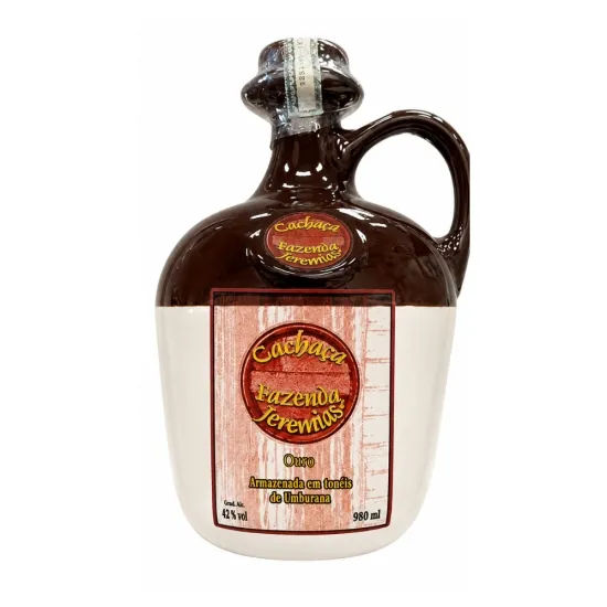 Cachaça Fazenda Jeremias Ouro 980ML