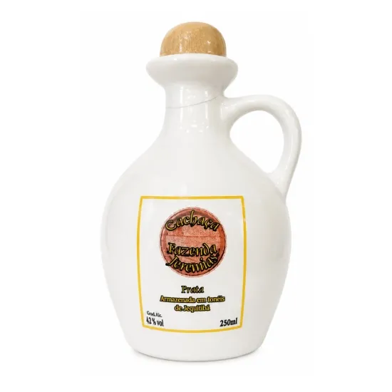 Cachaça Fazenda Jeremias Prata 250ML