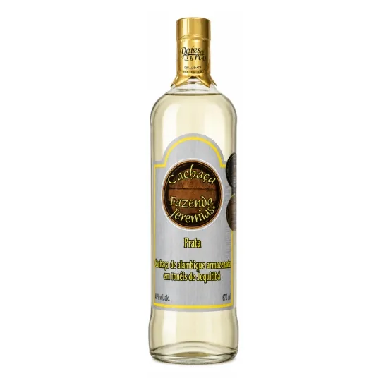 Cachaça Fazenda Jeremias Prata 670ml