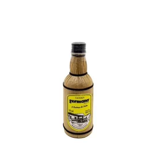 Cachaça Germana Com Palha 50ML