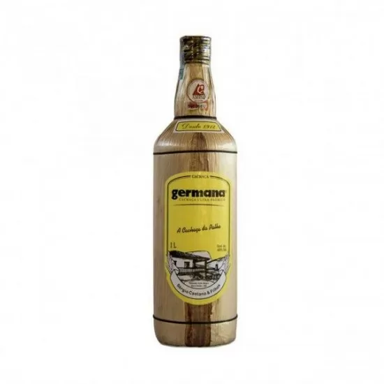 Cachaça Germana Com Palha 670ML