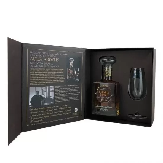 Cachaça Gouveia Brasil Aqua Ardens 54% 500ML