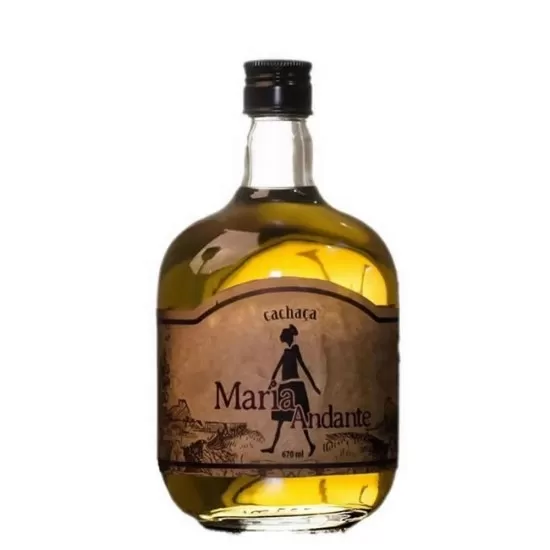 Cachaça Maria Andante Ouro Com Caixa 670ML