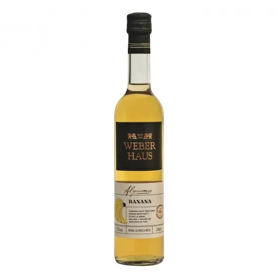 Cachaça Mista de Banana Weber Haus 500ML