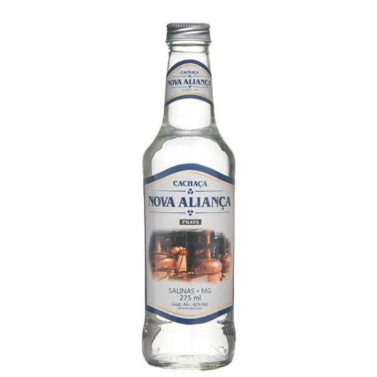 Cachaça Nova Aliança Prata 275ML