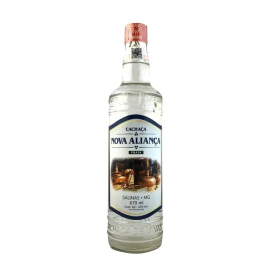 Cachaça Nova Aliança Prata 670ML
