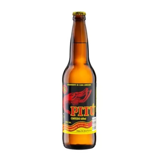 Cachaça Pitú Garrafa 600ml