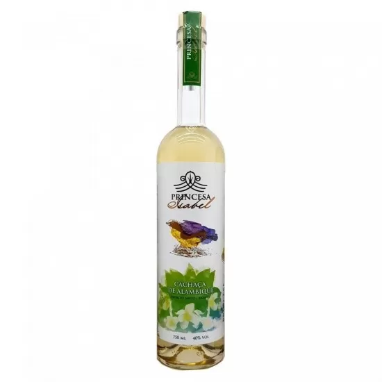 Cachaça Princesa Isabel Aquarela Jequitibá Rosa 700ML