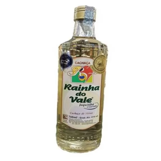Cachaça Rainha Do Vale Jequitibá e Carvalho 700ML