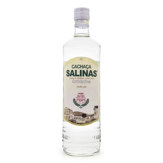 Cachaça Salinas Cristalina 700ML