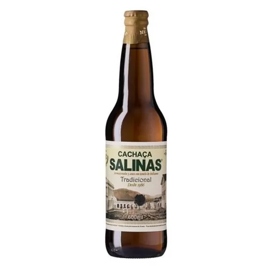 Cachaça Salinas Tradicional 600ML