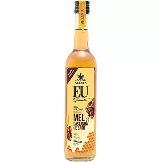 Cachaça Seleta Eu Garanto Mel e Bauru 500ML
