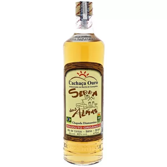Cachaça Serra Das Almas Ouro 670ML