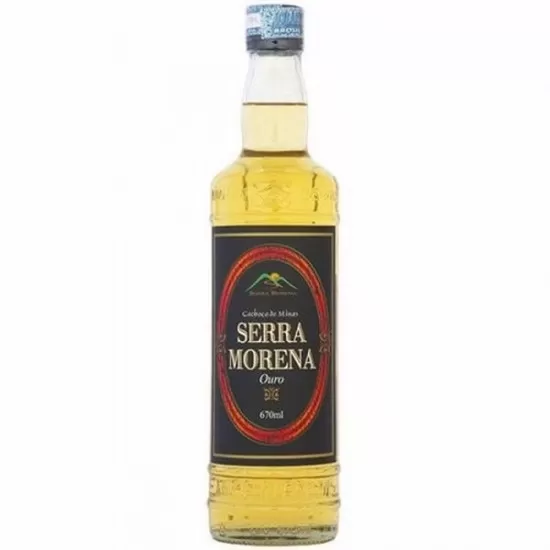 Cachaça Serra Morena Ouro 670ML