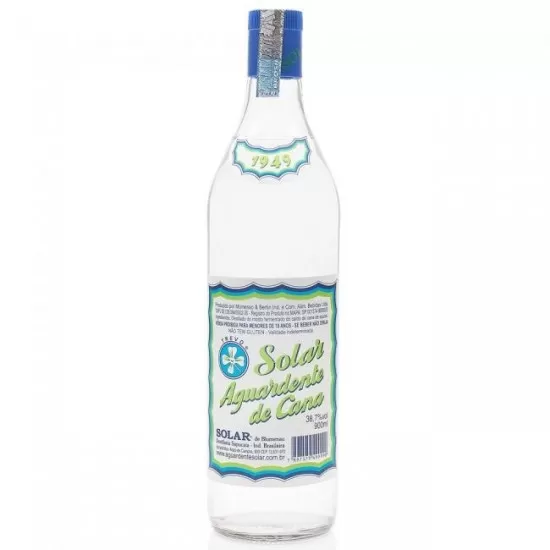 Cachaça Solar Cana 900ML