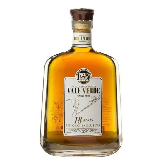 Cachaça Vale Verde 18 Anos 700ML
