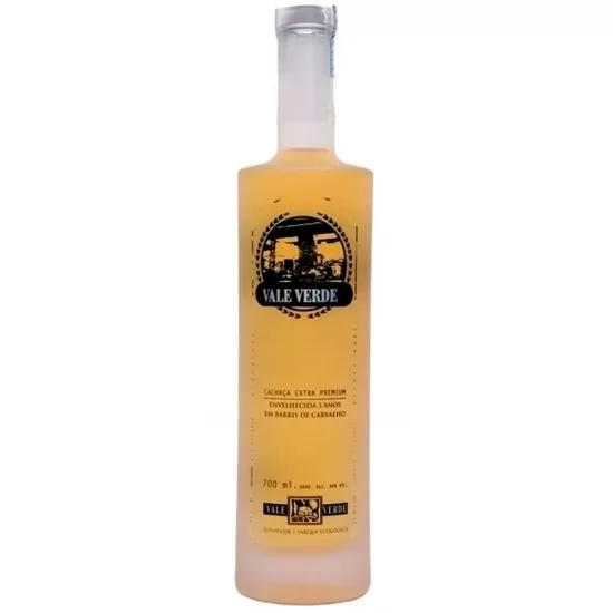Cachaça Vale Verde Ouro Edição Presente Fosca 700 Ml