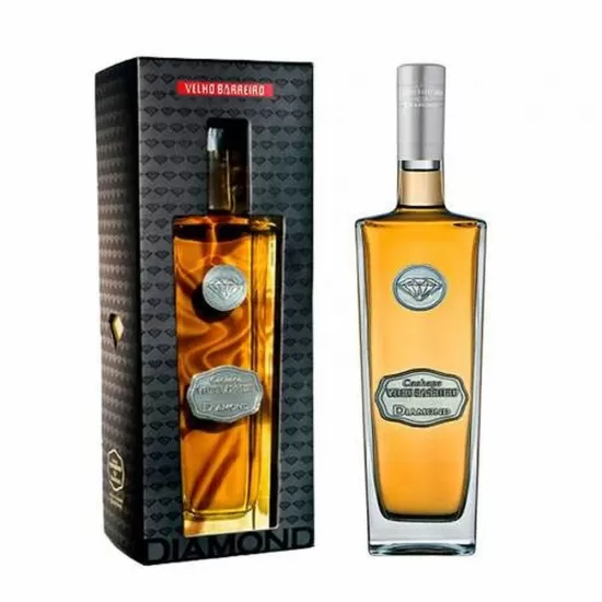 Cachaça Velho Barreiro Diamond Com Cartucho 700ML
