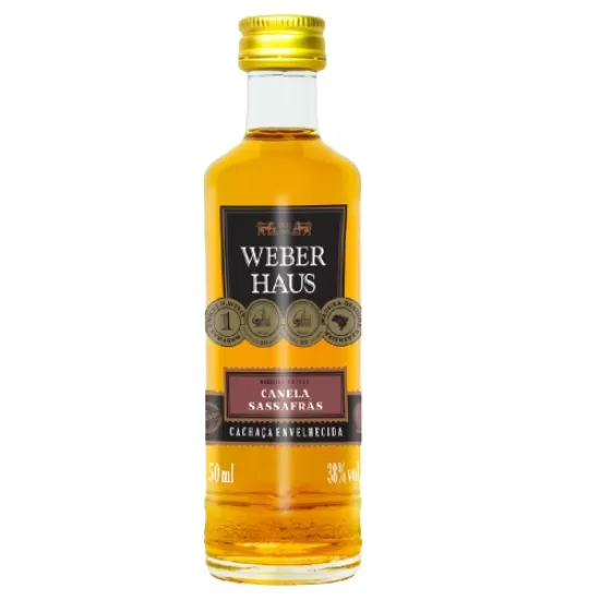 Cachaça Weber Haus Canela Sassafrás 50ML