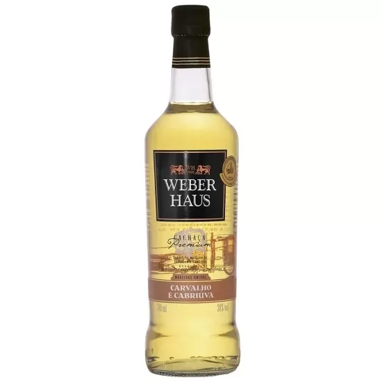 Cachaça Weber Haus Carvalho Cabriuva 700ML