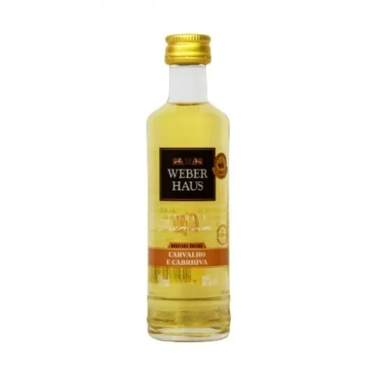 Cachaça Weber Haus Carvalho e Cabreúva 50ML