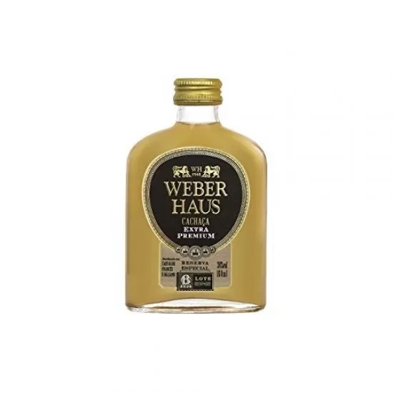 Cachaca Weber Haus Extra Premium 6Anos 160ML
