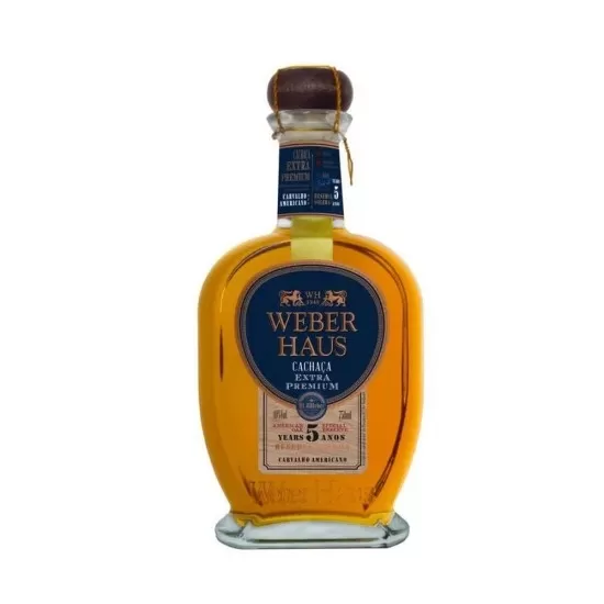 Cachaça Weber Haus Extra Premium Reserva Solera 5 anos 750ML