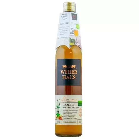 Cachaça Weber Haus Jambu Pimenta E Canela 500ml
