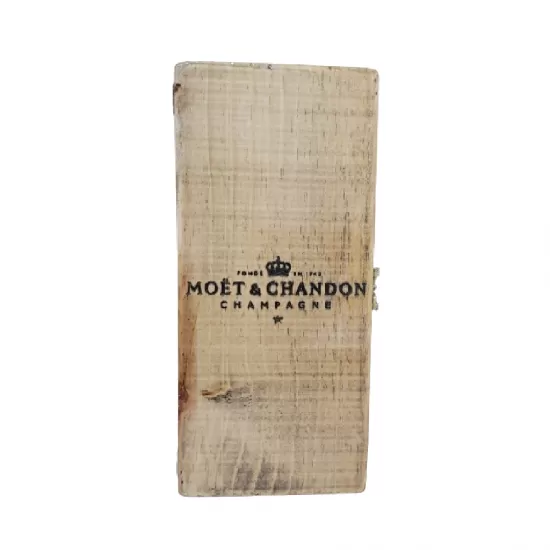 Caixa De Madeira Personalizada Moet & Chandon