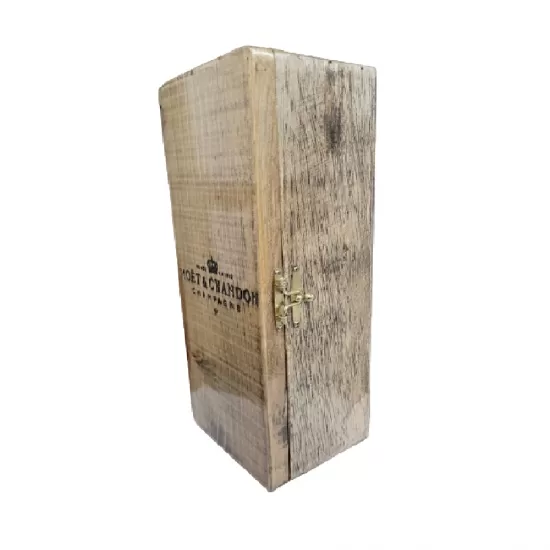 Caixa De Madeira Personalizada Moet & Chandon